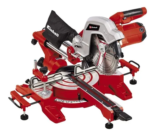 Ingletadora Einhell TC-SM 254 – 1900W con Láser de Corte y Cabezal Inclinable 4300385  *AGOTADO*