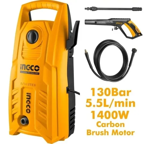 Hidrolavadora 1400w 130bar Ingco Hpwr14008-4 - Imagen 3