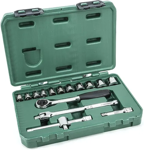Juego de Tubos SATA 16 Piezas – Encastre 3/8" – ST09085SJ