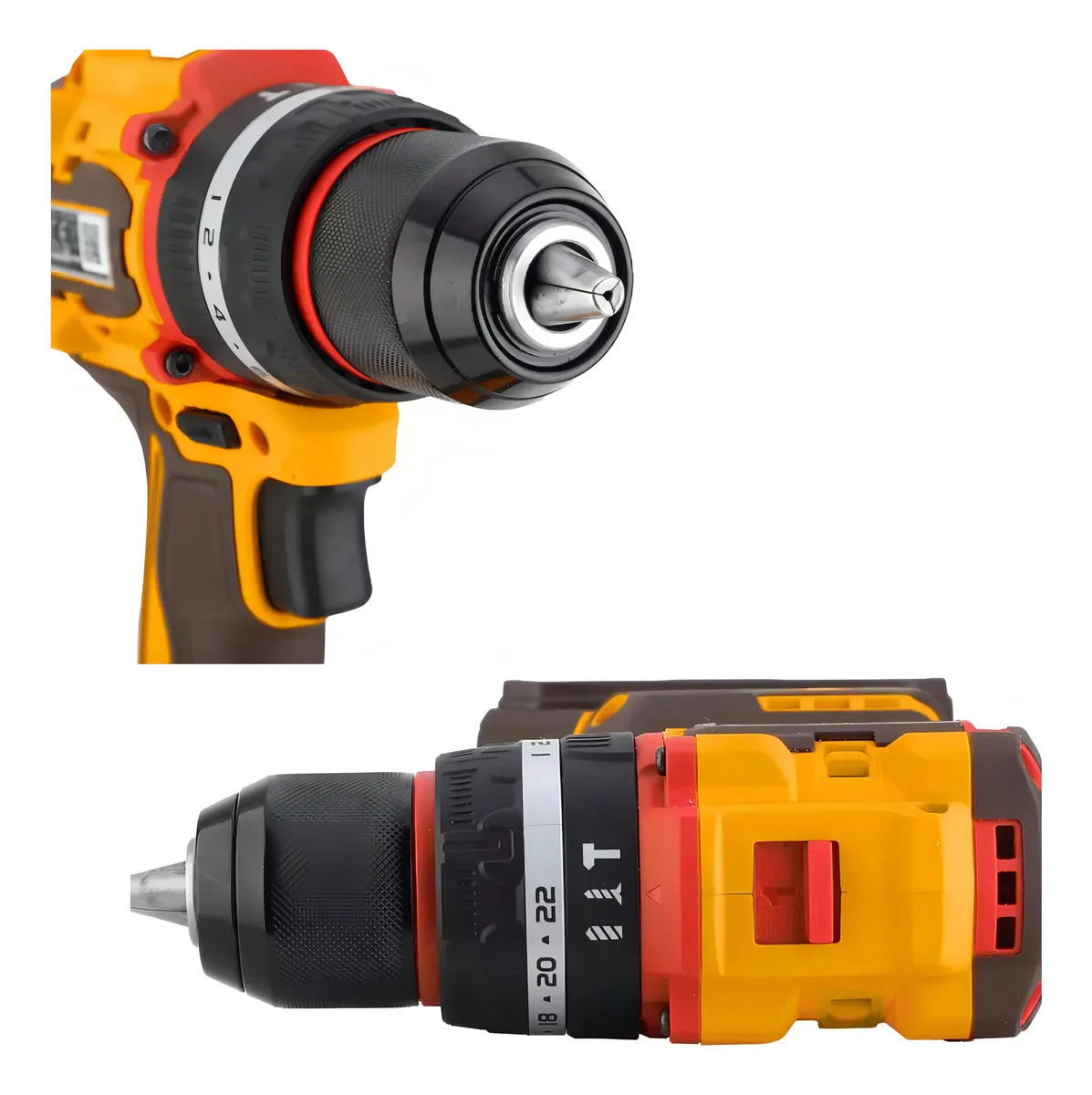 Taladro Atornillador Percutor Inalámbrico Ingco CIDLI206681 - Imagen 2