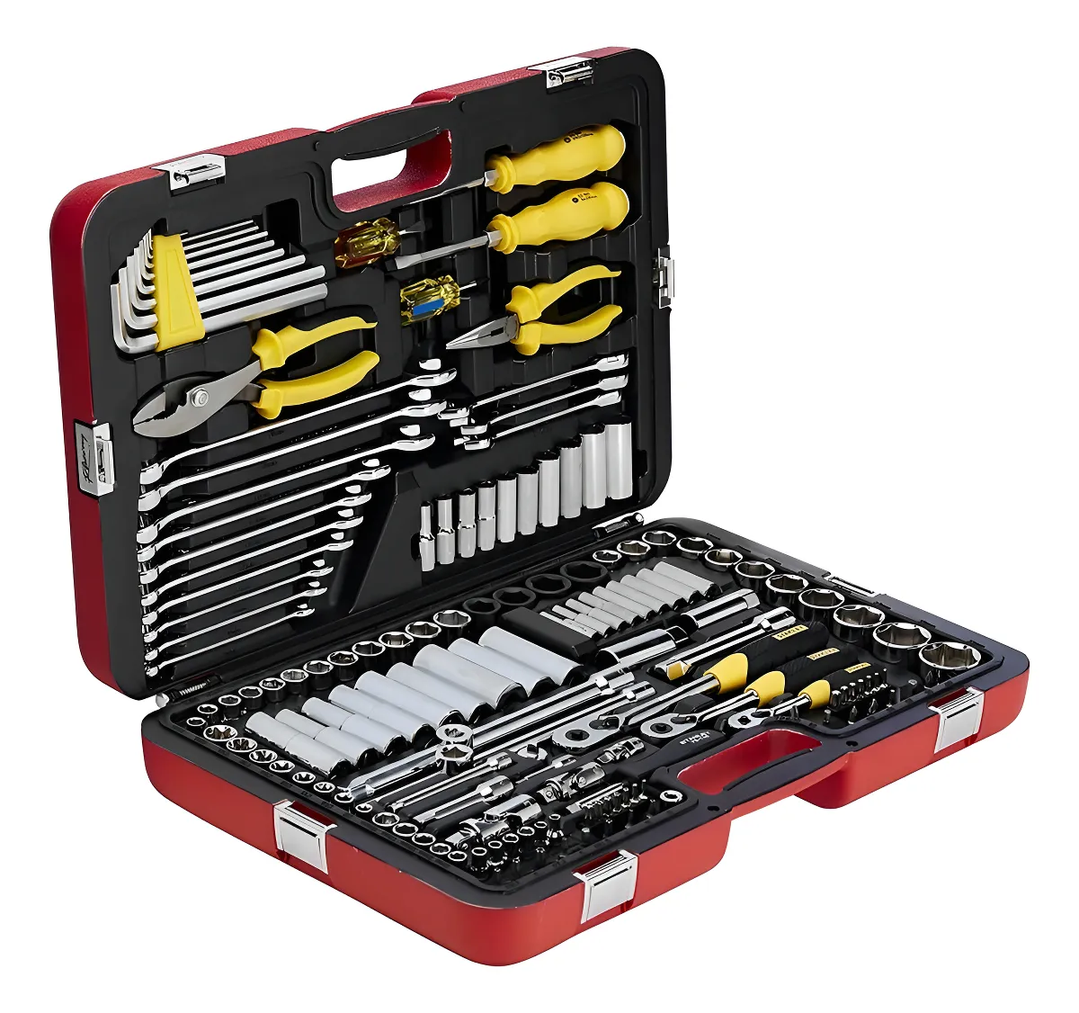 Caja Juego De Herramientas 150 Piezas Stanley Racing