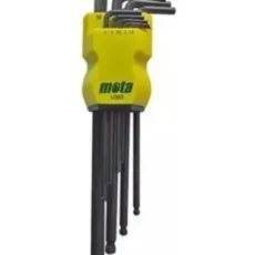 JUEGO LLAVES HEX. LARGAS – 9 PCS LQ93 Mota